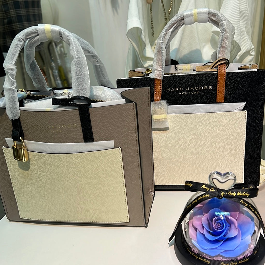 MARC JACOBS New York Grind Tote Bag Perry Candy